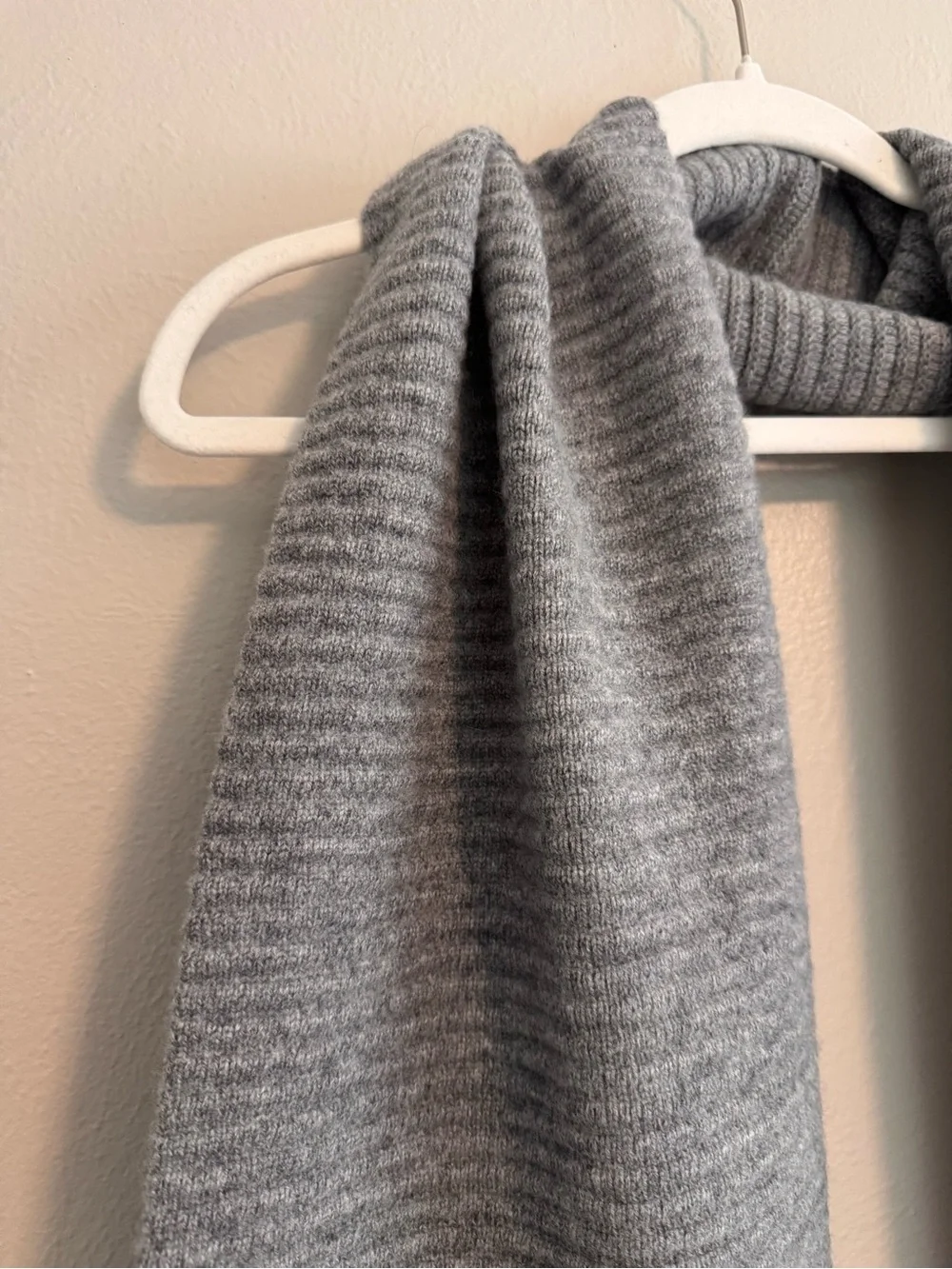 GoodMan Wool & Cashmere Ottoman Rib Scarf